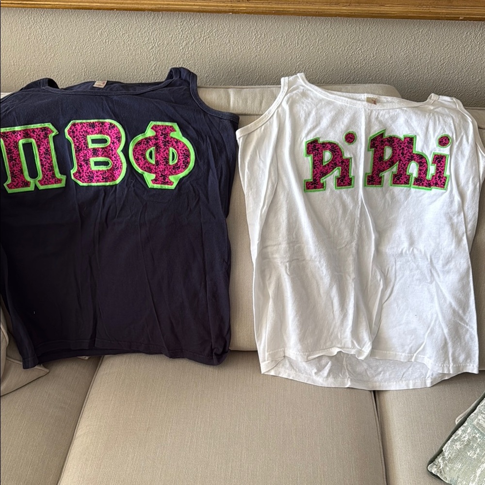 Pi Beta Phi tank tops